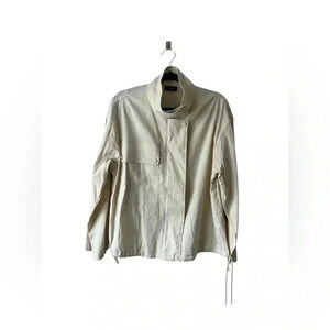 Theory Womens Utility Anorak Jacket in Good Linen Size M